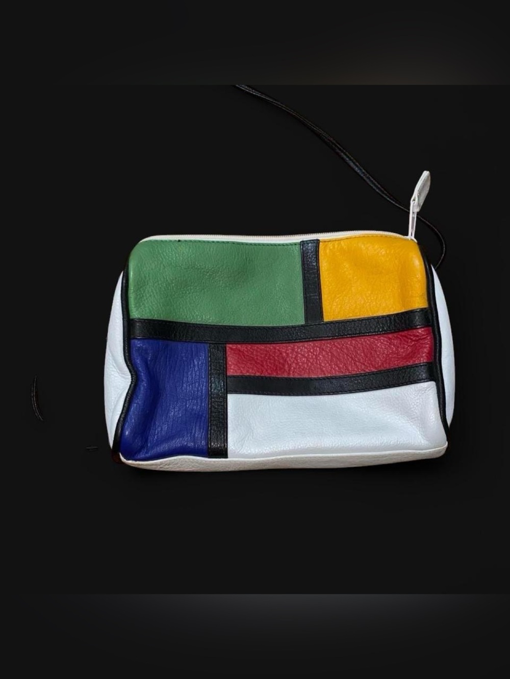 Unlisted Multicoloured Leather Crossbody Bag